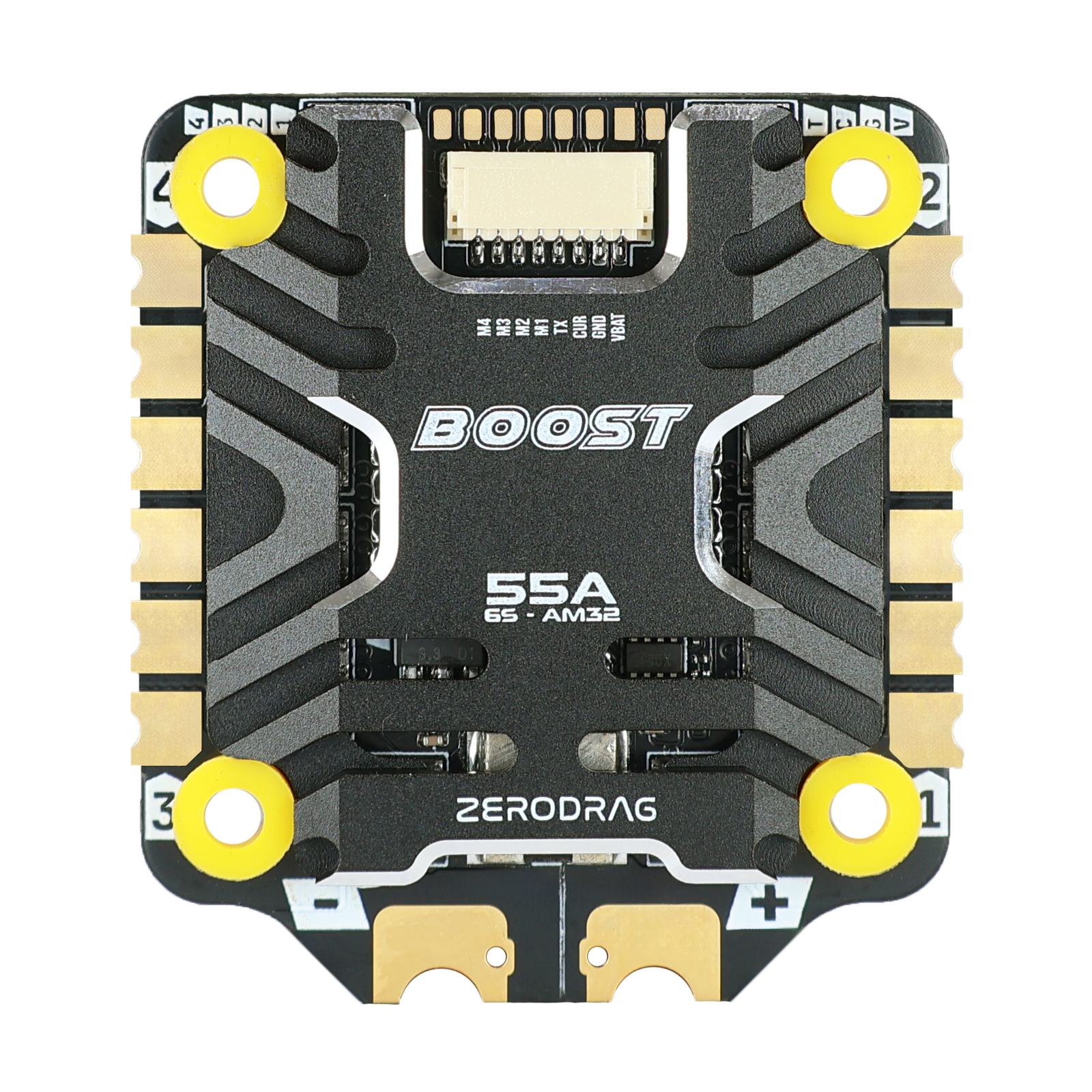 Zerodrag NOVA - BOOST Stack (F4 FC + 55A 4-in-1 AM32 ESC)- with 12-Month Warranty – Made in India