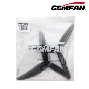 Alternative view of Gemfan 7050 Hurricane PC 3 Blade - Clear Gray (2 Pairs)