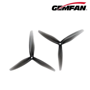 Gemfan 7050 Hurricane PC 3 Blade - Clear Gray (2 Pairs) - Image 3