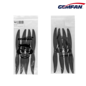Alternative view of Gemfan LR 7035 PC 2 Blade M5 - Black (2 Pairs)