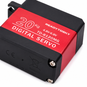 20KG Digital Servo with Aluminum Metal Gears 180° - Image 4