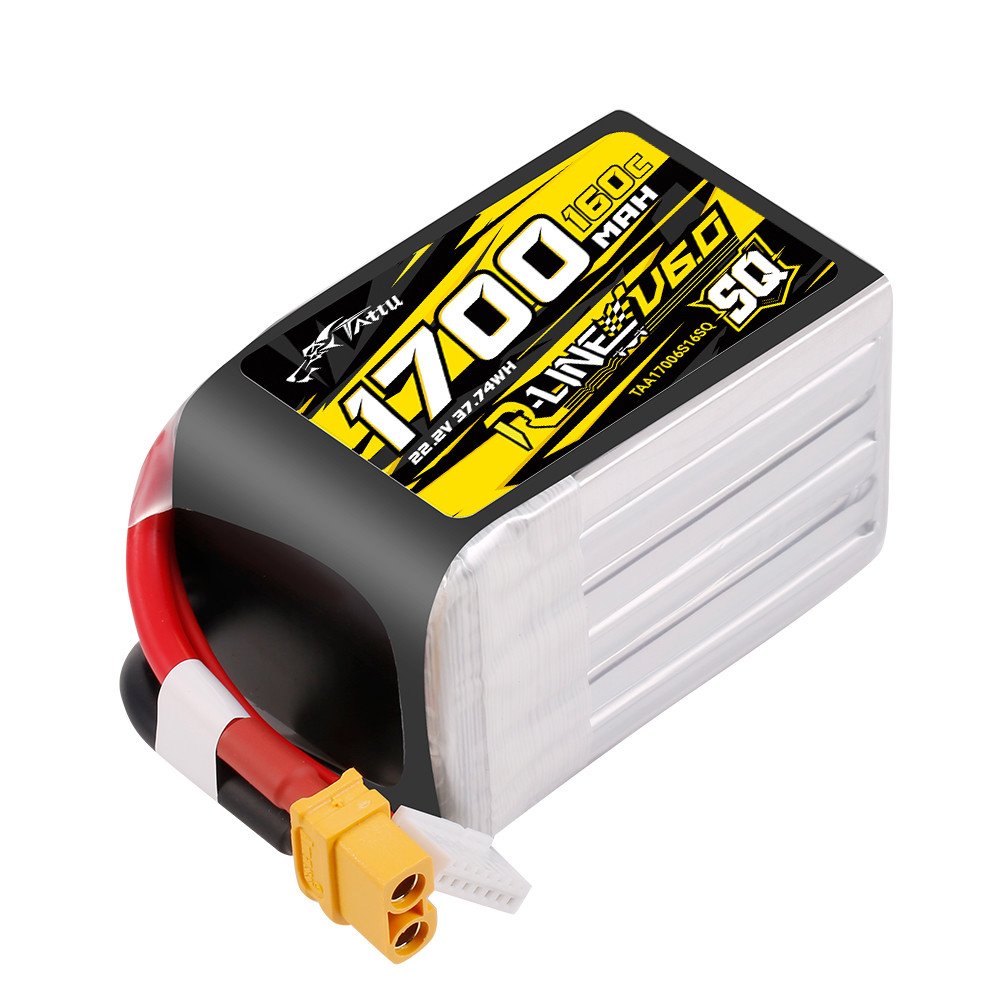 TATTU RLINE V6 1700MAH 6S 160C LIPO - Image 3