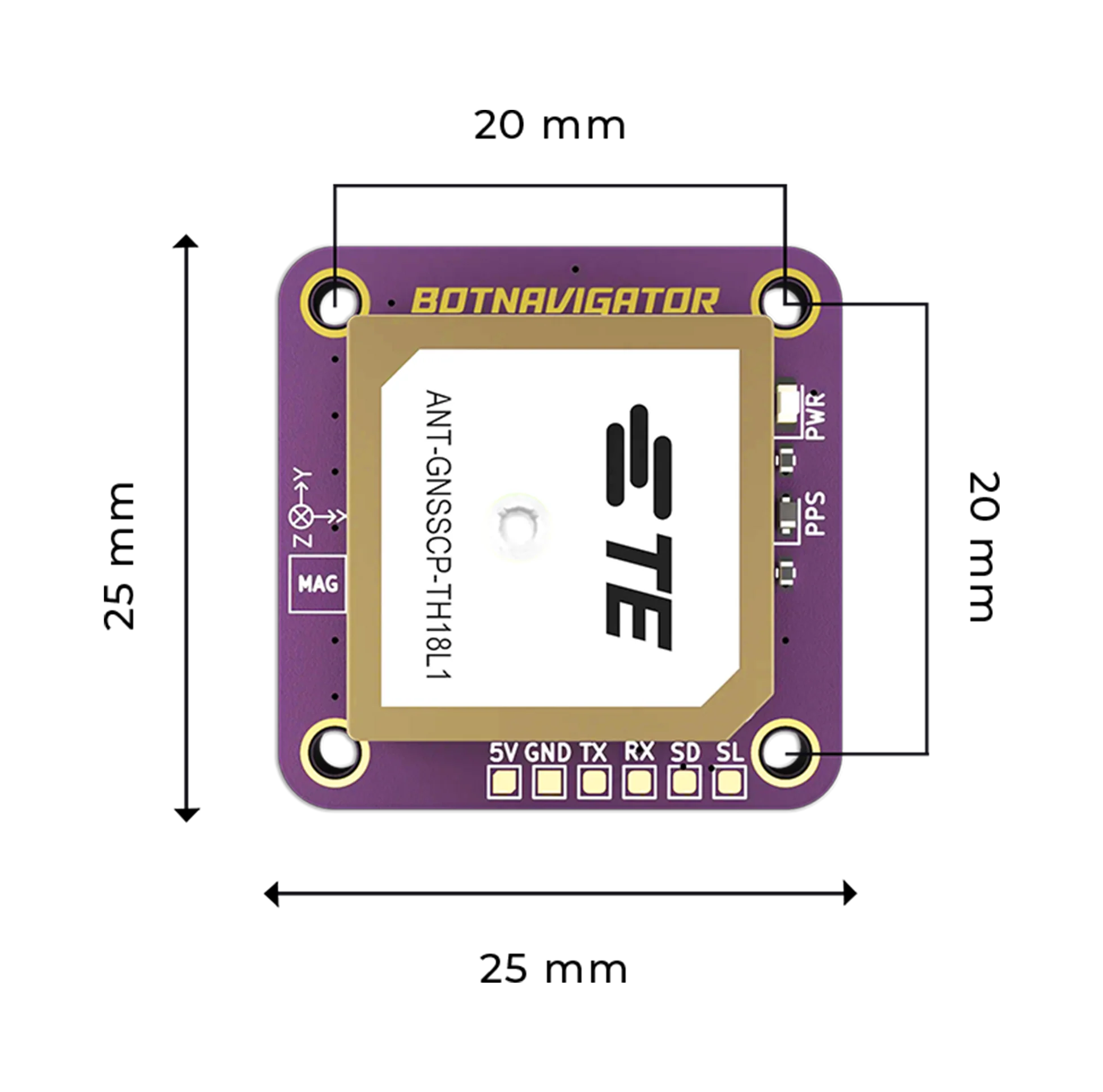 BotNavigator GNSS V1 Module - Image 4